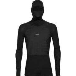 Icebreaker ZoneKnit™ Insulated Hoodie Heren - Zwart 11 Icebreaker ZoneKnit™ Insulated Hoodie Heren - Zwart -Icebreaker icebreaker mens zoneknit insulated long sleeve hoodie black 1 1265016