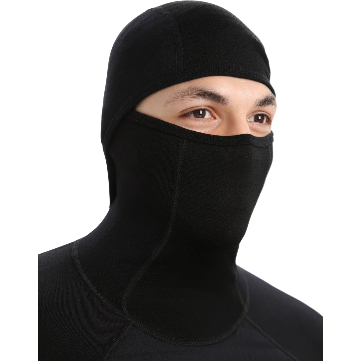 Icebreaker ZoneKnit™ Insulated Hoodie Heren - Zwart 6 Icebreaker ZoneKnit™ Insulated Hoodie Heren - Zwart - Afbeelding 4