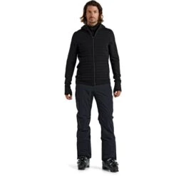 Icebreaker ZoneKnit™ Insulated Jas Met Capuchon Heren - Zwart 23 Icebreaker ZoneKnit™ Insulated Jas Met Capuchon Heren - Zwart -Icebreaker icebreaker mens zoneknit insulated zip hoodie black 11 1040638