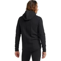 Icebreaker ZoneKnit™ Insulated Jas Met Capuchon Heren - Zwart 16 Icebreaker ZoneKnit™ Insulated Jas Met Capuchon Heren - Zwart -Icebreaker icebreaker mens zoneknit insulated zip hoodie black 4 1040631