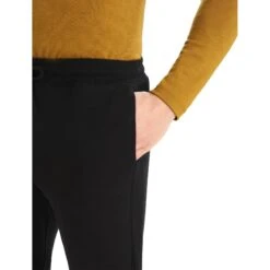 Icebreaker ZoneKnit™ Joggingbroek Heren - Zwart -Icebreaker icebreaker mens zoneknit jogger black 6 1264878