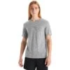 Icebreaker ZoneKnit™ T-Shirt Heren - Metro Hthr -Icebreaker icebreaker mens zoneknit short sleeve tee metro hthr 1 1458908