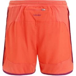 Icebreaker ZoneKnit™ Short Heren - Vibrant Earth/Go Berry -Icebreaker icebreaker mens zoneknit shorts vibrant earth go berry 2 1382415