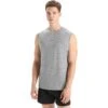 Icebreaker ZoneKnit™ Tanktop Heren - Metro Hthr -Icebreaker icebreaker mens zoneknit tank metro hthr 3 1382425