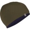 Icebreaker Pocket Omkeerbare Muts - Loden/Midnight Navy -Icebreaker icebreaker pocket hat loden midnight navy 1 1262976