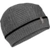 Icebreaker Waypoint Beanie - Gritstone Hthr/Black -Icebreaker icebreaker waypoint beanie gritstone hthr black 1 1266539