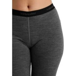 Icebreaker 200 Oasis Tight Dames - Gritstone Hthr -Icebreaker icebreaker womens 200 oasis leggings gritstone hthr 5 1271674