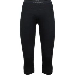 Icebreaker 200 Oasis Legless 3/4 Onderbroek Dames - Zwart -Icebreaker icebreaker womens 200 oasis legless black 1 1271726