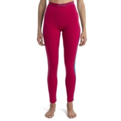 Icebreaker 200 Sonebula Onderbroek Dames - Electron Pink/Flux Green