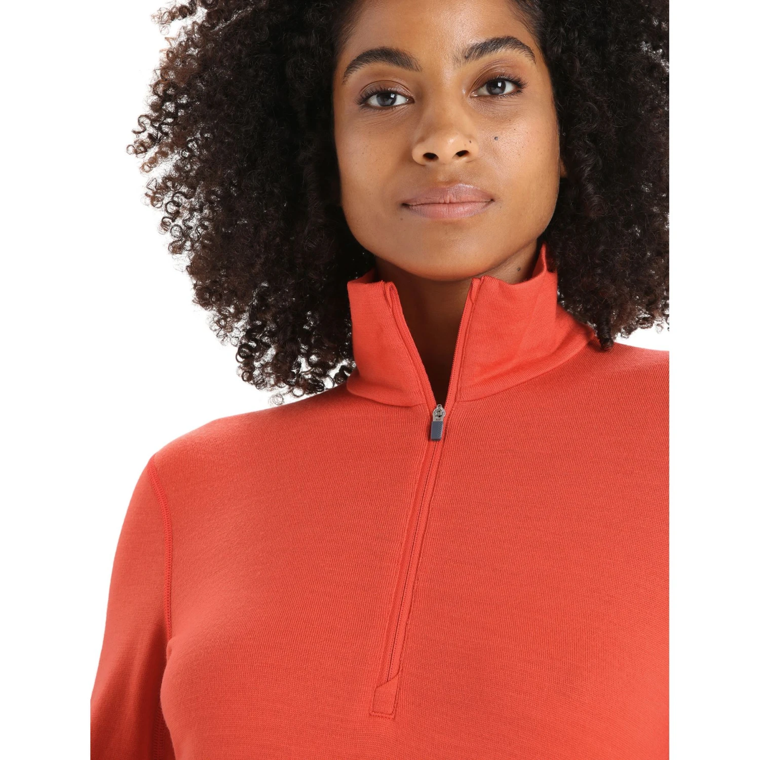 Icebreaker 260 Tech Half Zip Shirt Met Lange Mouwen Dames - Vibrant Earth 8 Icebreaker 260 Tech Half Zip Shirt Met Lange Mouwen Dames - Vibrant Earth - Afbeelding 6