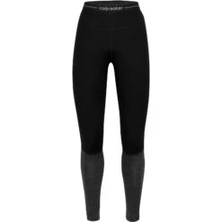 Icebreaker 260 ZoneKnit™ Onderbroek Dames - Black/Jet Hthr 10 Icebreaker 260 ZoneKnit™ Onderbroek Dames - Black/Jet Hthr -Icebreaker icebreaker womens 260 zoneknit leggings black jet hthr 1 1271577
