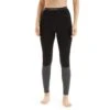 Icebreaker 260 ZoneKnit™ Onderbroek Dames - Black/Jet Hthr -Icebreaker icebreaker womens 260 zoneknit leggings black jet hthr 1 1555013