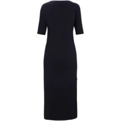 Icebreaker Granary Jurk Dames - Midnight Navy -Icebreaker icebreaker womens granary tee dress midnight navy 2 1381251