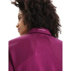 Icebreaker Hike Overhemd Met Lange Mouwen Dames - Go Berry -Icebreaker icebreaker womens hike long sleeve shirt go berry 7 1384120