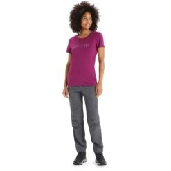 Icebreaker Hike Broek Dames - Monsoon -Icebreaker icebreaker womens hike pants monsoon 5 1487972