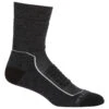 Icebreaker Hike+ Heavy Crew Sokken Dames - Jet HTHR -Icebreaker icebreaker womens hike plus heavy crew socks jet 841104