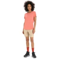 Icebreaker Hike Short Dames - Sand -Icebreaker icebreaker womens hike shorts sand 5 1384206