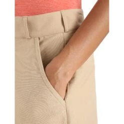 Icebreaker Hike Short Dames - Sand -Icebreaker icebreaker womens hike shorts sand 6 1384207