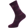 Icebreaker Lifestyle Ultralight Crew Backcountry Ski Sokken Dames - Nightshade/Loden/Snow/Tempo -Icebreaker icebreaker womens lifestyle ultralight crew backcountry ski socks nightshade loden snow tempo 1541456