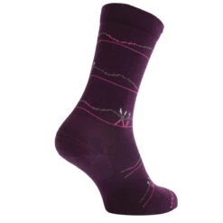 Icebreaker Lifestyle Ultralight Crew Backcountry Ski Sokken Dames - Nightshade/Loden/Snow/Tempo -Icebreaker icebreaker womens lifestyle ultralight crew backcountry ski socks nightshade loden snow tempo1 1541455