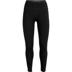 Icebreaker Merino Onderbroek Dames - Zwart -Icebreaker icebreaker womens merino leggings black 1 1041116