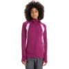 Icebreaker Quantum ZoneKnit™ Jas Met Capuchon Dames - Go Berry/Purple Gaze 1 Icebreaker Quantum ZoneKnit™ Jas Met Capuchon Dames - Go Berry/Purple Gaze -Icebreaker icebreaker womens merino quantum zoneknit long sleeve zip hoodie go berry purple gaze 3 1384485