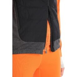 Icebreaker MerinoLoft™ Vest Dames - Zwart/Jet Hthr -Icebreaker icebreaker womens merinoloft vest black jet hthr 8 1270177