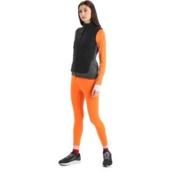 Icebreaker MerinoLoft™ Vest Dames - Zwart/Jet Hthr -Icebreaker icebreaker womens merinoloft vest black jet hthr 9 1270178