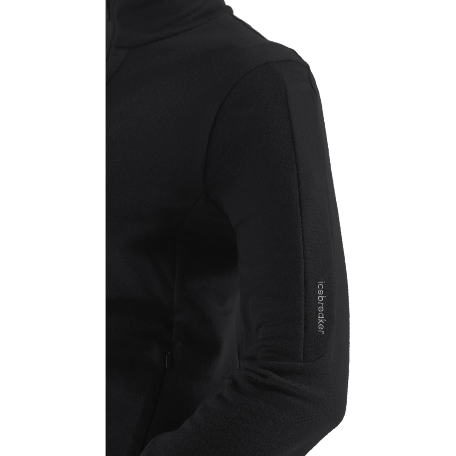 Icebreaker Quantum III Mid Layer Jas Dames - Zwart 10 Icebreaker Quantum III Mid Layer Jas Dames - Zwart - Afbeelding 8