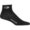 Icebreaker Run+ Ultralight Mini Sokken Dames - Zwart/Snow -Icebreaker icebreaker womens run plus ultralight mini socks black snow 1 1173617