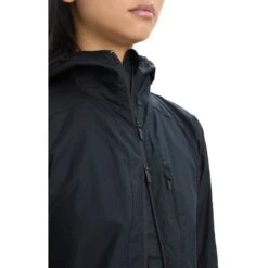 Icebreaker Shell+™ Cotton Windbreaker Dames - Zwart -Icebreaker icebreaker womens shell plus cotton windbreaker black 5 1555127