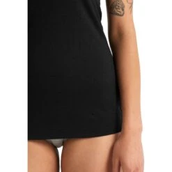 Icebreaker Siren Bra Cami BH-Shirt Dames - Zwart -Icebreaker icebreaker womens siren bra cami black 6 1038280