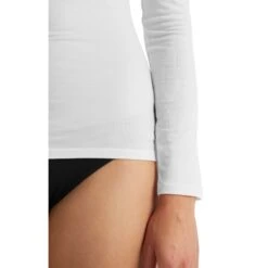 Icebreaker Siren Sweetheart Shirt Met Lange Mouwen Dames - Snow -Icebreaker icebreaker womens siren sweetheart long sleeve shirt snow 7 1270922