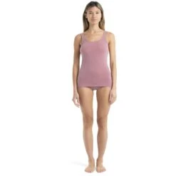 Icebreaker Siren Tanktop Dames - Crystal -Icebreaker icebreaker womens siren tank crystal model 3 1498912
