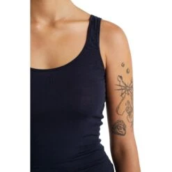 Icebreaker Siren Tanktop Dames - Midnight Navy -Icebreaker icebreaker womens siren tank midnight navy 6 1039385