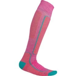 Icebreaker Ski+ Medium OTC Sokken Dames - Tempo/Flux Green/Earth