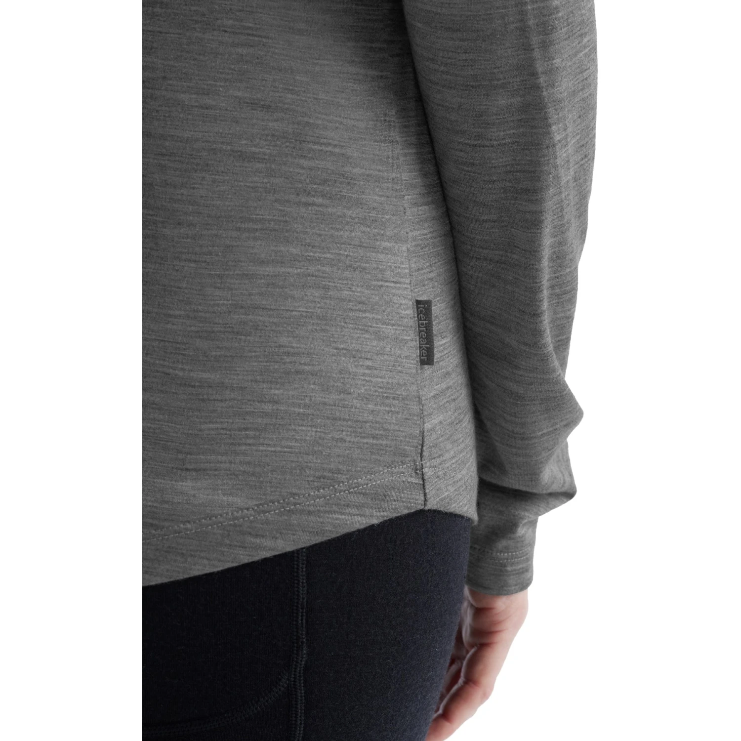 Icebreaker Sphere II Shirt Met Lange Mouwen Dames - Metro Heather 9 Icebreaker Sphere II Shirt Met Lange Mouwen Dames - Metro Heather - Afbeelding 7