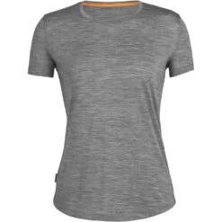 Icebreaker Sphere II T-Shirt Dames - Metro Heather -Icebreaker icebreaker womens sphere ii short sleeve tee metro heather 1 1148192