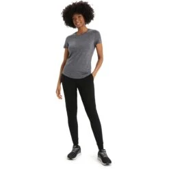 Icebreaker Sphere II T-Shirt Dames - Midnight Navy Heather 11 Icebreaker Sphere II T-Shirt Dames - Midnight Navy Heather -Icebreaker icebreaker womens sphere ii short sleeve tee midnight navy heather 4 1458106