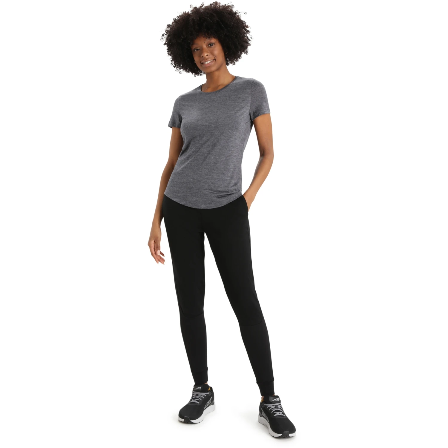 Icebreaker Sphere II T-Shirt Dames - Midnight Navy Heather 5 Icebreaker Sphere II T-Shirt Dames - Midnight Navy Heather - Afbeelding 4