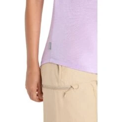 Icebreaker Sphere II T-Shirt Dames - Purple Gaze -Icebreaker icebreaker womens sphere ii short sleeve tee purple gaze 7 1382116