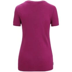 Icebreaker Tech Lite II Springtime Flowers T-Shirt Dames - Go Berry -Icebreaker icebreaker womens tech lite ii springtime flowers short sleeve tee go berry 2 1384734