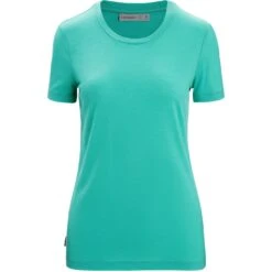 Icebreaker Tech Lite II T-Shirt Dames - Fresh -Icebreaker icebreaker womens tech lite ii t shirt fresh 1 1382208