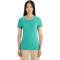 Icebreaker Tech Lite II T-Shirt Dames - Fresh