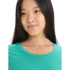 Icebreaker Tech Lite II T-Shirt Dames - Fresh -Icebreaker icebreaker womens tech lite ii t shirt fresh 6 1382226