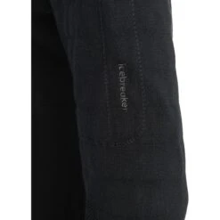 Icebreaker ZoneKnit™ Explore Jas Met Capuchon Dames - Zwart -Icebreaker icebreaker womens zoneknit explore long sleeve zip hoodie black 4 1555290