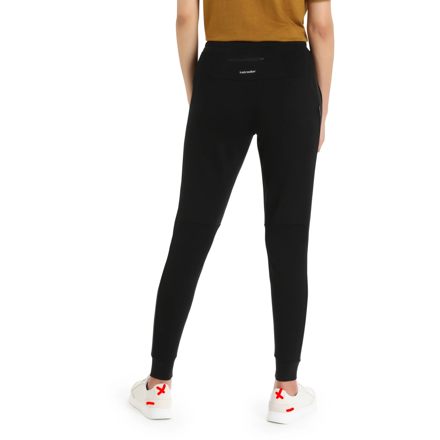 Icebreaker ZoneKnit™ Joggingbroek Dames - Zwart 4 Icebreaker ZoneKnit™ Joggingbroek Dames - Zwart - Afbeelding 2