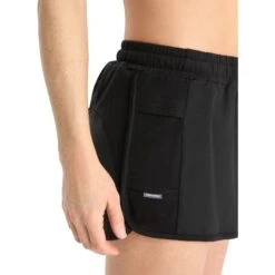 Icebreaker ZoneKnit™ Short Dames - Zwart -Icebreaker icebreaker womens zoneknit shorts black 5 1271427